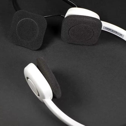 4pcs /Pack Foam Ear Pads For Logitech H150 / H130 / H250 Headphones(Gray) - Earmuff & Pad by buy2fix | Online Shopping UK | buy2fix