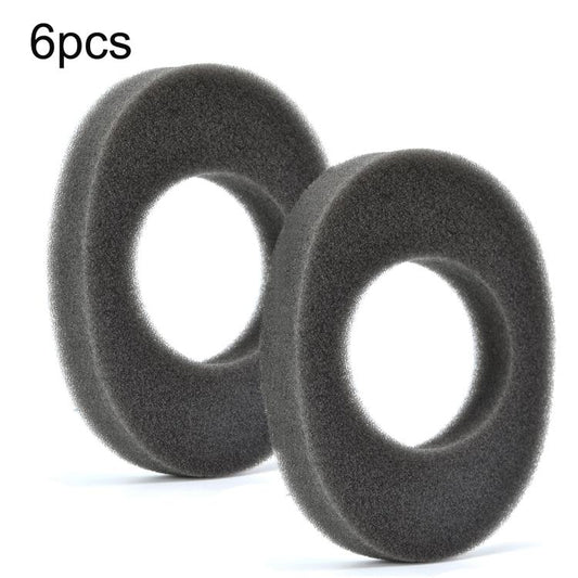 6pcs /Pack Ear Cushions For 3M WorkTunes Connect Series Headphones Noise Isolating Foam Pads, Spec: Hollow Type - Earmuff & Pad by buy2fix | Online Shopping UK | buy2fix