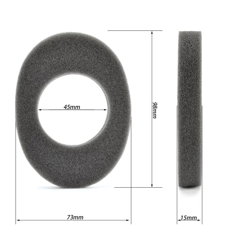 6pcs /Pack Ear Cushions For 3M WorkTunes Connect Series Headphones Noise Isolating Foam Pads, Spec: Hollow Type - Earmuff & Pad by buy2fix | Online Shopping UK | buy2fix