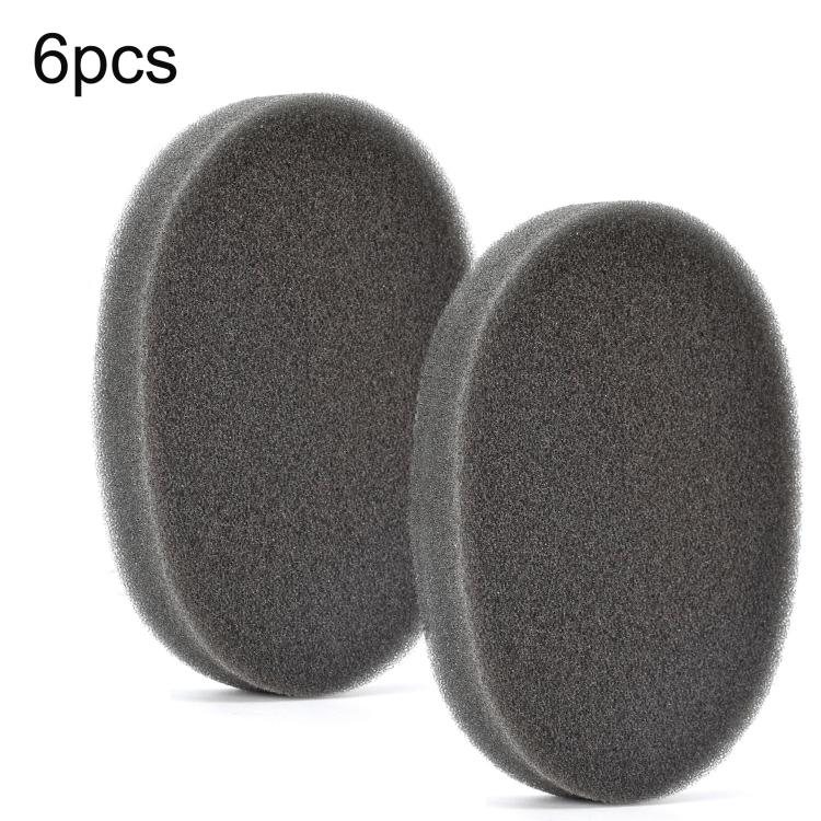 6pcs /Pack Ear Cushions For 3M WorkTunes Connect Series Headphones Noise Isolating Foam Pads, Spec: Solid Type - Earmuff & Pad by buy2fix | Online Shopping UK | buy2fix