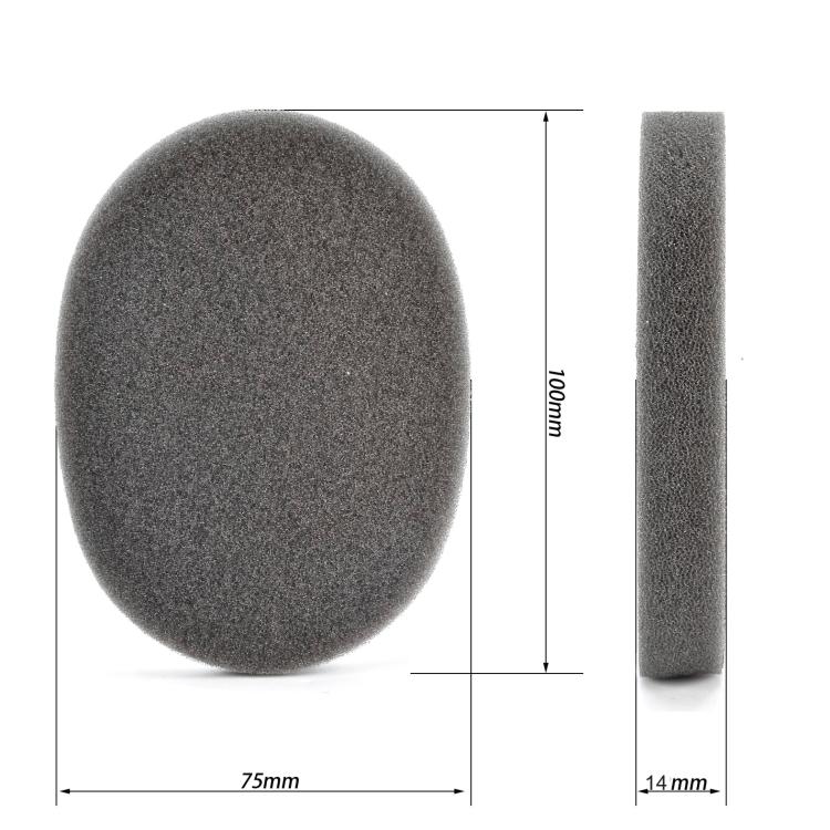 6pcs /Pack Ear Cushions For 3M WorkTunes Connect Series Headphones Noise Isolating Foam Pads, Spec: Solid Type - Earmuff & Pad by buy2fix | Online Shopping UK | buy2fix