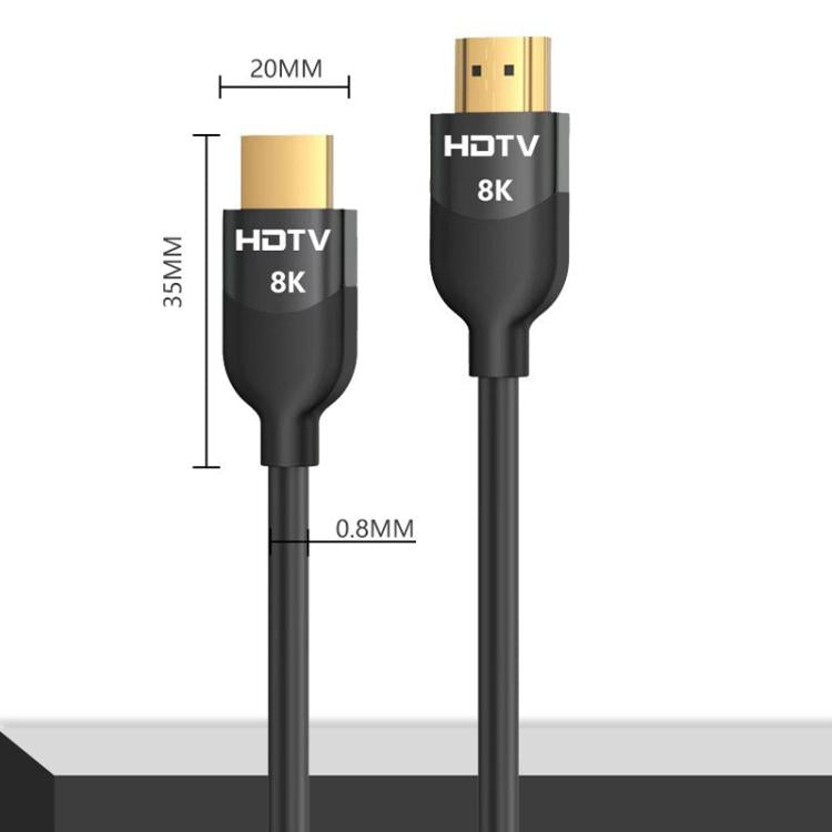 VegGieg W-H114 HDMI 2.1 HD Cable 8K 60Hz TV Set-Top Box Computer Monitor Projection Video Cable, Length: 2M - Cable by VegGieg | Online Shopping UK | buy2fix