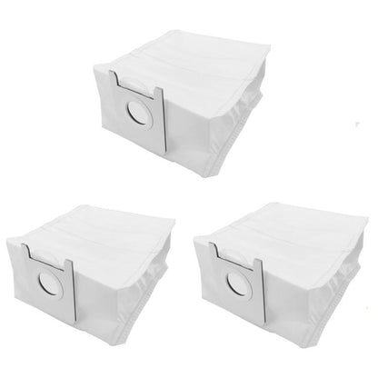 For ROIDMI EVE Plus Robot Vacuum 3pcs/Pack Dust Bag Replacement Parts(White) - For Xiaomi Accessories by buy2fix | Online Shopping UK | buy2fix