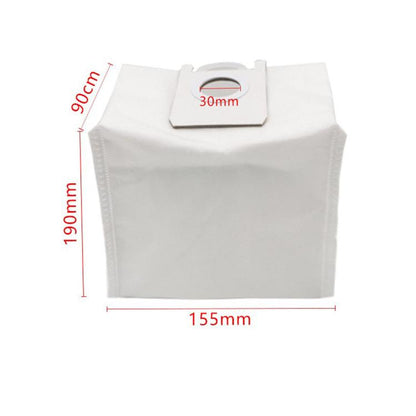 For ROIDMI EVE Plus Robot Vacuum 3pcs/Pack Dust Bag Replacement Parts(White) - For Xiaomi Accessories by buy2fix | Online Shopping UK | buy2fix