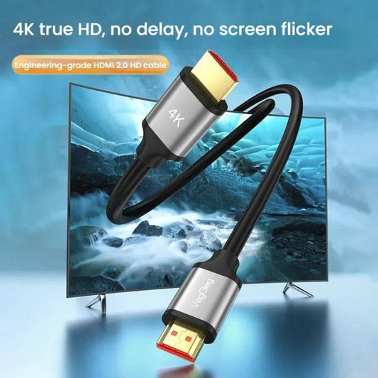 VegGieg V-H301 HDMI 2.0 HD Cable 4K 60Hz TV Set-Top Box Computer Monitor Projection Video Cable, Length: 10M - Cable by VegGieg | Online Shopping UK | buy2fix