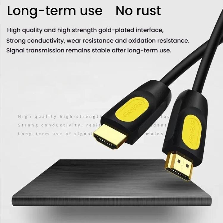 VegGieg HHI HDMI 2.0 HD Cable 4K 60Hz Television Computer Monitor Projector Video Connection Cable, Length: 2M - Cable by VegGieg | Online Shopping UK | buy2fix