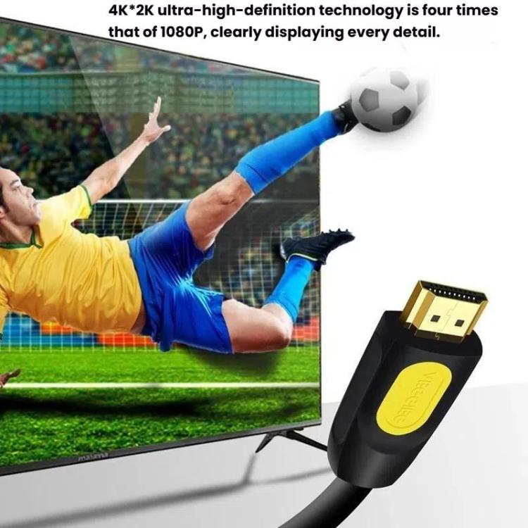 VegGieg HHI HDMI 2.0 HD Cable 4K 60Hz Television Computer Monitor Projector Video Connection Cable, Length: 3M - Cable by VegGieg | Online Shopping UK | buy2fix