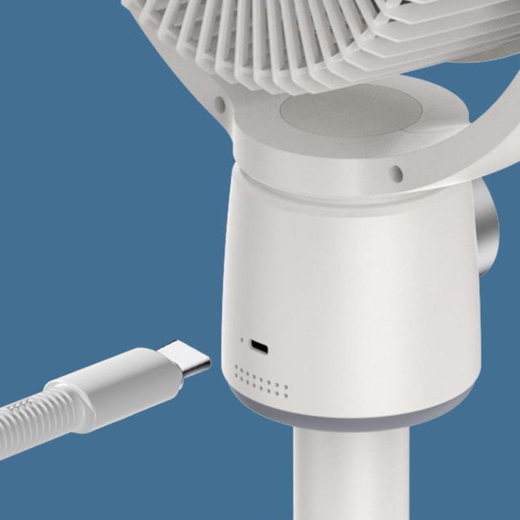 Air Circulation Fan Turbo Light Convection Standing Fan Remote Control Timer Floor Fan, Style: USB Plug - Electric Fans by buy2fix | Online Shopping UK | buy2fix