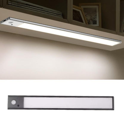 40cm Rechargeable Motion Sensor Light Bar Cabinet Wardrobe Lamp With Remote Control Black - Sensor LED Lights by buy2fix | Online Shopping UK | buy2fix