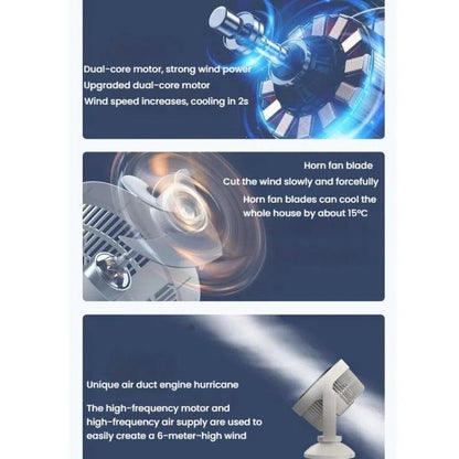 USB Air Circulation Fan Office Desktop Small Fan, Style: USB Plug - Electric Fans by buy2fix | Online Shopping UK | buy2fix