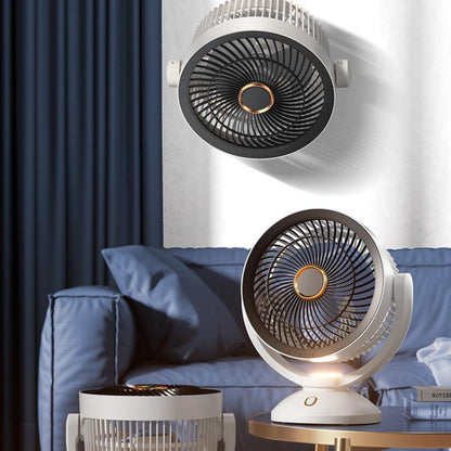 USB Air Circulation Fan Office Desktop Small Fan, Style: Rechargeable - Electric Fans by buy2fix | Online Shopping UK | buy2fix