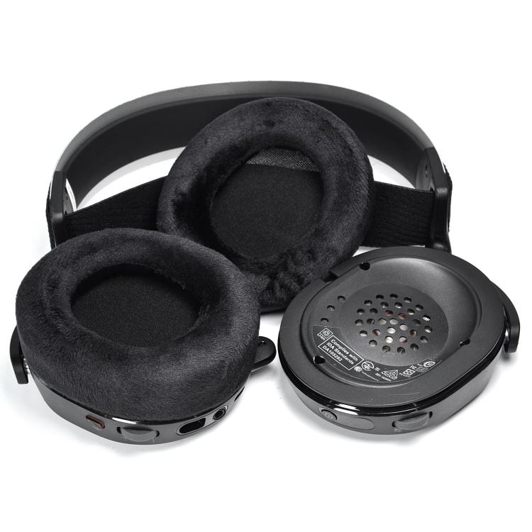 1pair Ear Pads for SteelSeries Arctis Prime 1/3/5/7/9/9x/Pro Headphones(Full Black) - Earmuff & Pad by buy2fix | Online Shopping UK | buy2fix