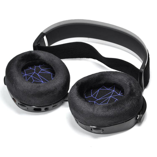 1pair Ear Pads for SteelSeries Arctis Prime 1/3/5/7/9/9x/Pro Headphones(Blue Line) - Earmuff & Pad by buy2fix | Online Shopping UK | buy2fix