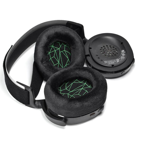 1pair Ear Pads for SteelSeries Arctis Prime 1/3/5/7/9/9x/Pro Headphones(Green Line) - Earmuff & Pad by buy2fix | Online Shopping UK | buy2fix