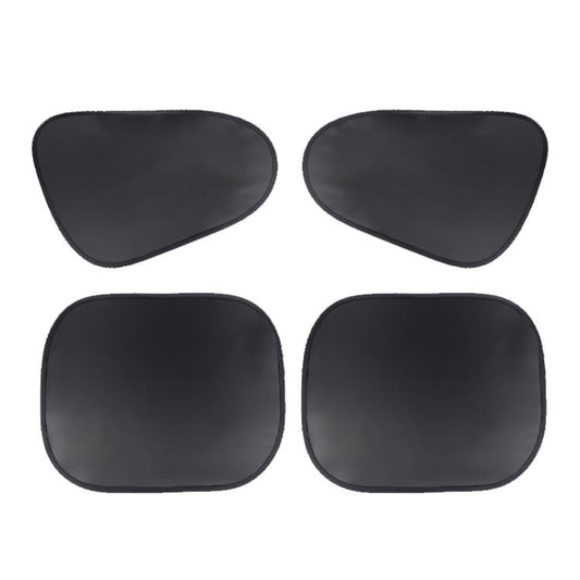 4pcs /Set SUITU ST-2414 Car Vinyl Static Film Adsorption Sunshade Sunscreen Heat Insulation Sunblinds - Sound & Heat Insulation Cotton by SUITU | Online Shopping UK | buy2fix