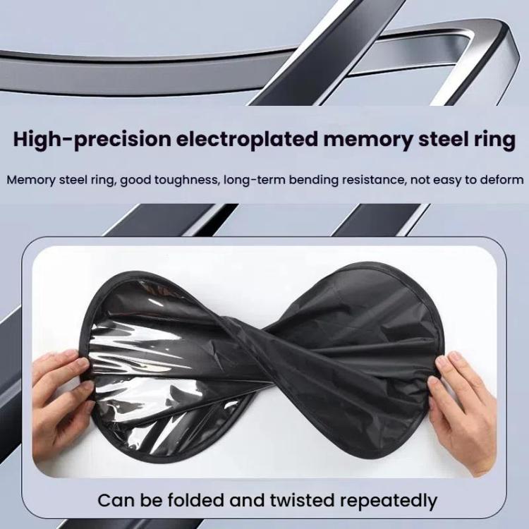 4pcs /Set SUITU ST-2414 Car Vinyl Static Film Adsorption Sunshade Sunscreen Heat Insulation Sunblinds - Sound & Heat Insulation Cotton by SUITU | Online Shopping UK | buy2fix