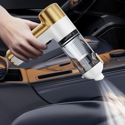 SUITU ST-6692Plus Car Power Suction Vacuum Cleaner Household Handheld Small Vacuum Cleaner(White Blue) - Vacuum Cleaner by SUITU | Online Shopping UK | buy2fix