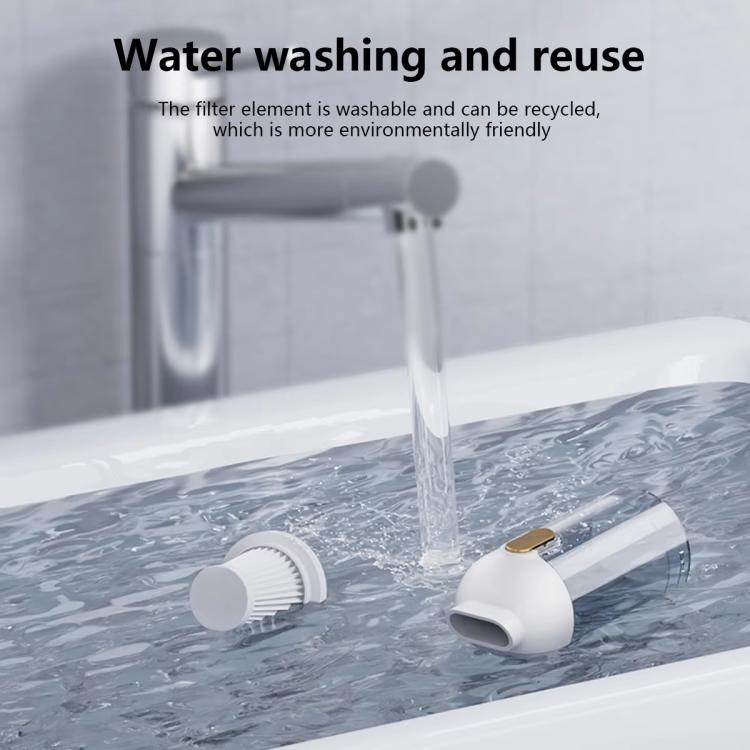 SUITU ST-6692Plus Car Power Suction Vacuum Cleaner Household Handheld Small Vacuum Cleaner(White Blue) - Vacuum Cleaner by SUITU | Online Shopping UK | buy2fix