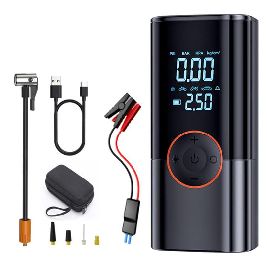 SUITU ST-9650B 4 x 1500mAh Car Emergency Starting Power Supply Inflatable Pump Integrated Machine