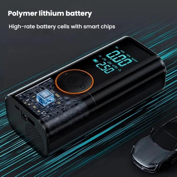 SUITU ST-9650B 4 x 1500mAh Car Emergency Starting Power Supply Inflatable Pump Integrated Machine - Inflatable Pump by SUITU | Online Shopping UK | buy2fix
