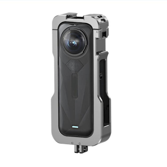 For Insta360 X5 HEPAIL AC-81 Metal Rabbit Cage Extended Protective Frame - Mount & Holder by HEPAIL | Online Shopping UK | buy2fix