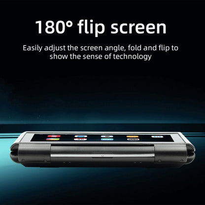 6.86 Inch Foldable Portable Bluetooth Car MP5 Player With MirrorLink/CarPlay/Android Auto Support, Spec: B5370+12LEDs Reversing Camera - Car MP3 & MP4 & MP5 by buy2fix | Online Shopping UK | buy2fix