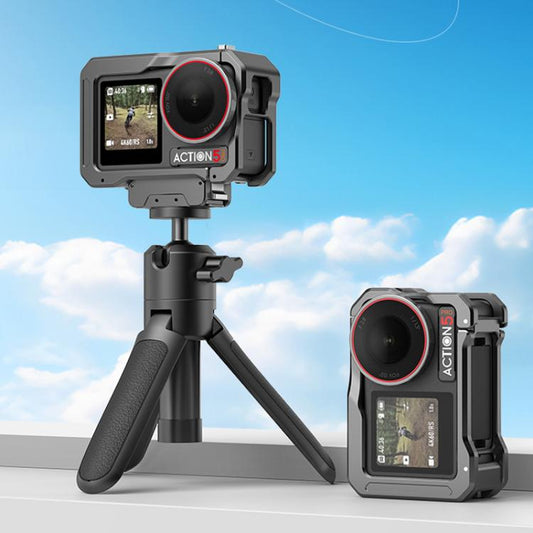 For DJI Osmo Action 5 Pro / 4 / 3 HEPAIL AC70 Metal Rabbit Cage - Protection Frame by HEPAIL | Online Shopping UK | buy2fix