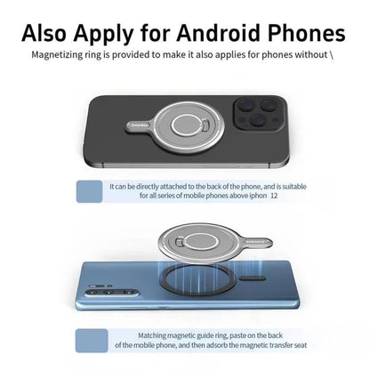 For Insta360 FLow HEPAIL MS08 Gimbal Magnet Phone Holder - Mount & Holder by HEPAIL | Online Shopping UK | buy2fix