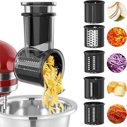 Multi-Functional Slicing & Shredding Set For KitchenAid Stand Mixers & Cuisinart SM-50 Series - Food Disposer Parts by buy2fix | Online Shopping UK | buy2fix