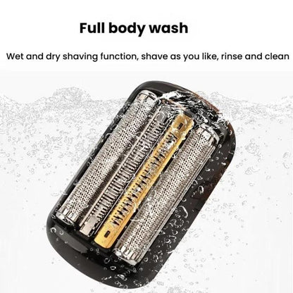 For Braun 9 Series Razor Head Assemblies, Style: 94M Gold - Shavers Parts by buy2fix | Online Shopping UK | buy2fix