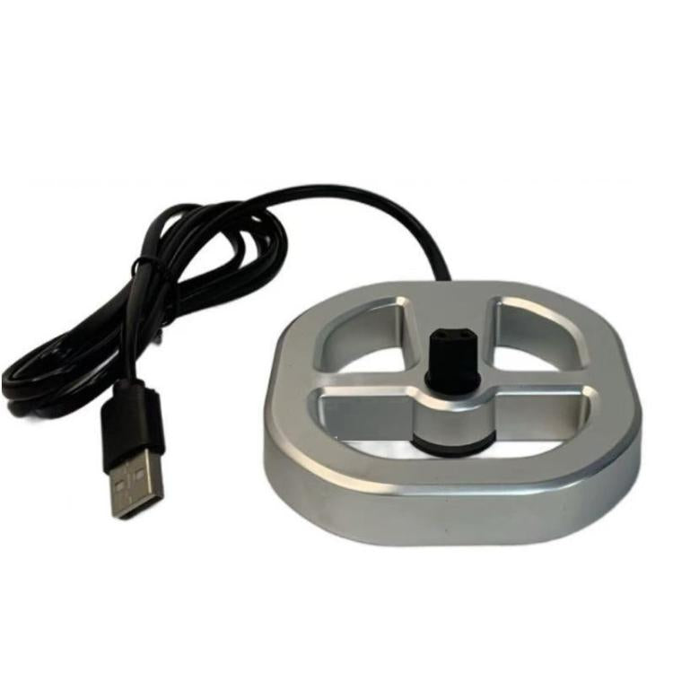 FLX-5210 Charging Base For Braun Series 1/3/5/6/7/8/9 Replacement Charger(Silver) - Shavers Parts by buy2fix | Online Shopping UK | buy2fix