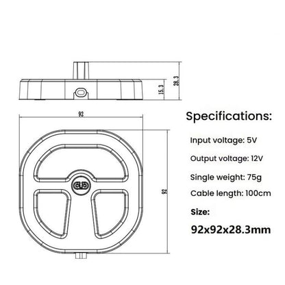 FLX-5210 Charging Base For Braun Series 1/3/5/6/7/8/9 Replacement Charger(Silver) - Shavers Parts by buy2fix | Online Shopping UK | buy2fix