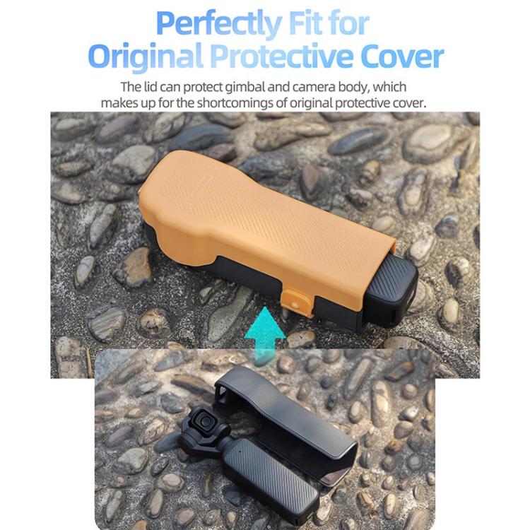 For DJI Osmo Pocket 3 Sunnylife OP3-K990 Protective Cover Body Filter Storage Top Cover Protective Case(Yellow) - Case & Bags by Sunnylife | Online Shopping UK | buy2fix