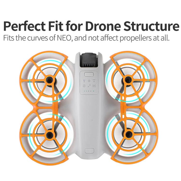 For DJI NEO Sunnylife NE-KC863 Paddle Blade Protective Cover Anti-Collision Ring(Red) - DIY Propeller by Sunnylife | Online Shopping UK | buy2fix