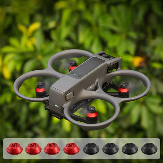 For DJI Avata 2 Sunnylife AT2-MD787 Motor Anti-dust Cover Aluminum Alloy Motor Protection Cover(Black) - Other by Sunnylife | Online Shopping UK | buy2fix