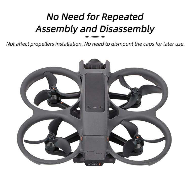 For DJI Avata 2 Sunnylife AT2-MD787 Motor Anti-dust Cover Aluminum Alloy Motor Protection Cover(Red) - Other by Sunnylife | Online Shopping UK | buy2fix
