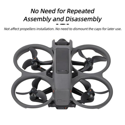 For DJI Avata 2 Sunnylife AT2-MD787 Motor Anti-dust Cover Aluminum Alloy Motor Protection Cover(Red) - Other by Sunnylife | Online Shopping UK | buy2fix