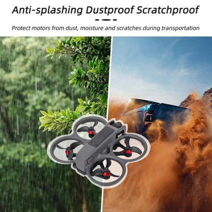 For DJI Avata 2 Sunnylife AT2-MD787 Motor Anti-dust Cover Aluminum Alloy Motor Protection Cover(Red) - Other by Sunnylife | Online Shopping UK | buy2fix