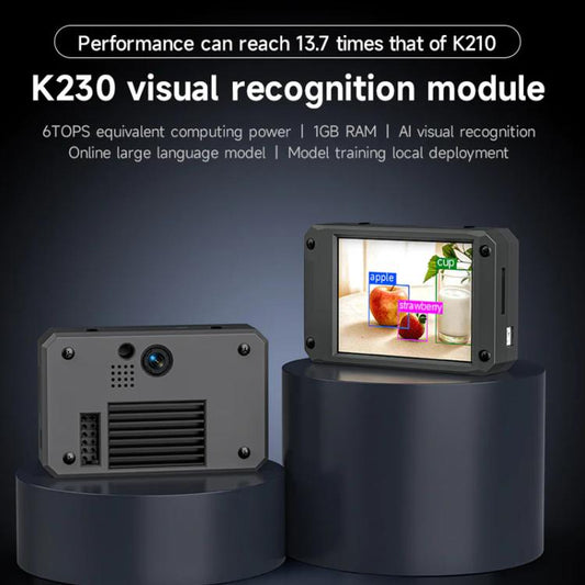 Yahboom K230 Vision Module With 2.4-Inch HD Touch Screen 32G TF Card Separate K230 - Components Kits by Yahboom | Online Shopping UK | buy2fix