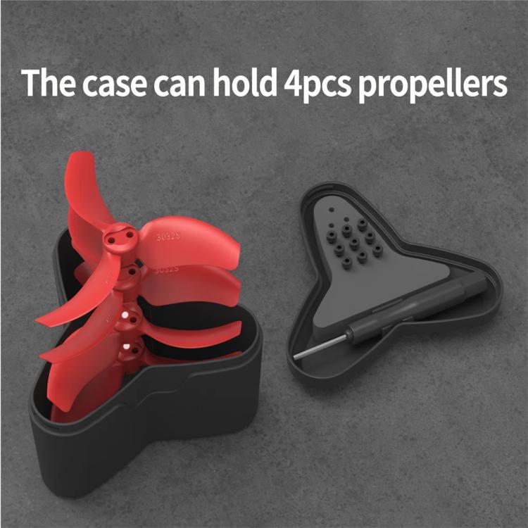 For DJI Avata 2 Sunnylife AT2-SN785 Paddle Blade Storage Box(Black) - Cases & Bags by Sunnylife | Online Shopping UK | buy2fix
