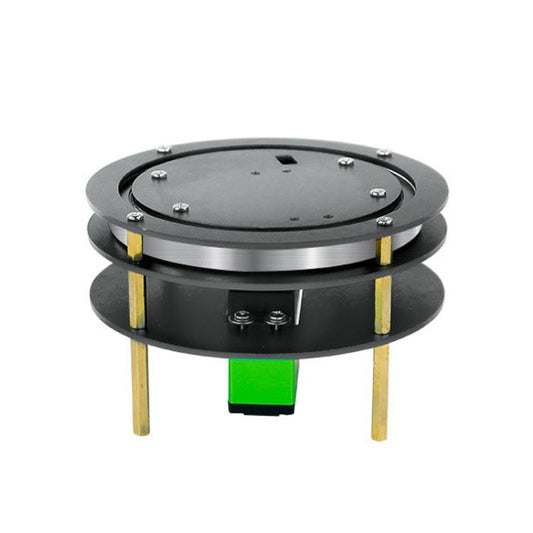 Yahboom 1DOF With Servo Electric Platform For Robot Car Black - Robotics Accessories by Yahboom | Online Shopping UK | buy2fix