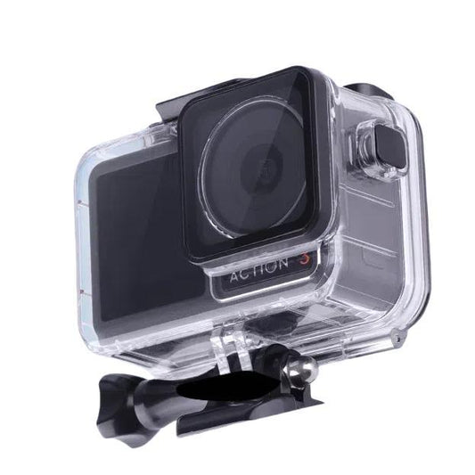 For DJI Osmo Action 3/4/5 Waterproof Case 5m Underwater Touchscreen Dive Housin(Transparent) - Case & Bags by buy2fix | Online Shopping UK | buy2fix