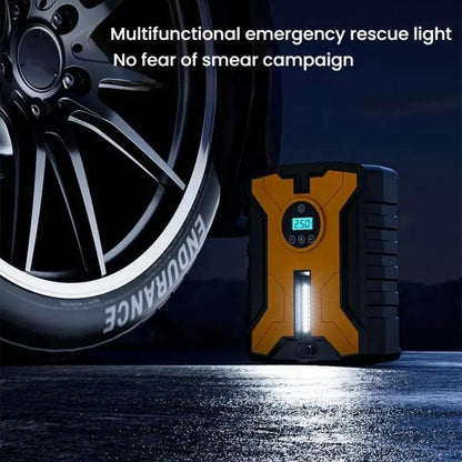 SUITU ST-929ASX 19-cylinder Wired Digital Display Car Air Pump Portable High-Pressure Automatic Air Pump(Black Red) - Inflatable Pump by SUITU | Online Shopping UK | buy2fix