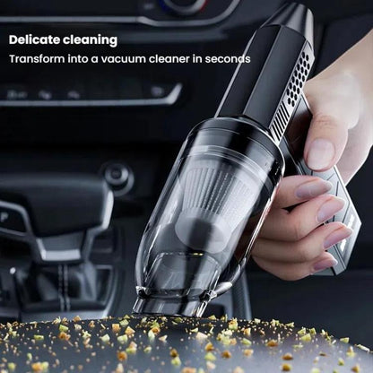 SUITU ST-8113 Outdoor Turbine Fan Home Lithium-ion Dust Blower Handheld Hair Dryer, Style: Blower+Vacuum Cleaner Black - Electric Fans by SUITU | Online Shopping UK | buy2fix