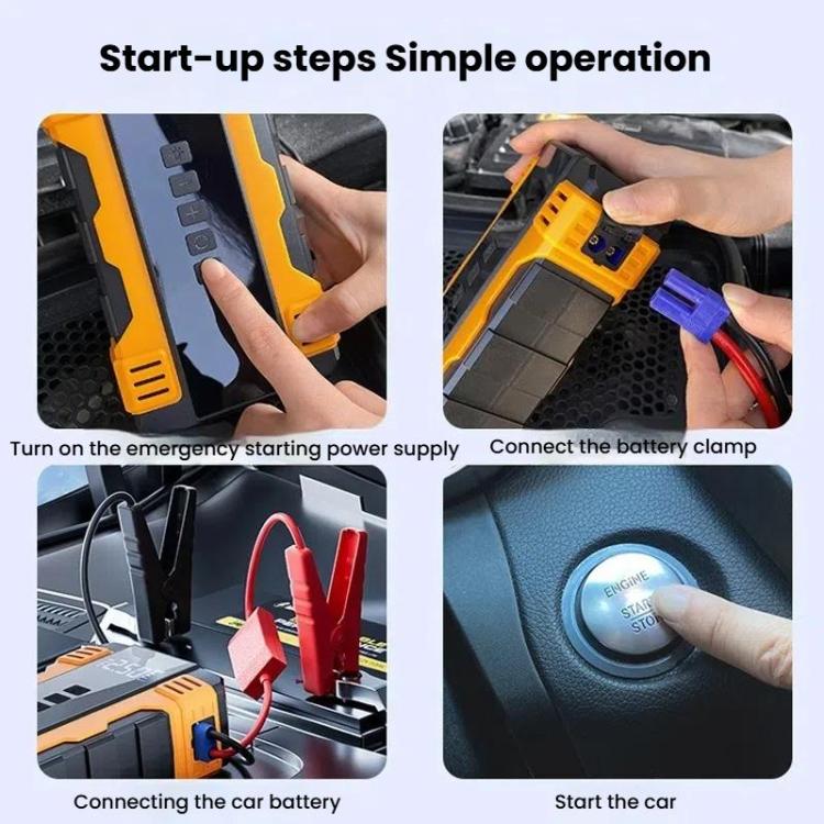SUITU ST-9645 Car Universal Emergency Starter(Black Yellow) - Inflatable Pump by SUITU | Online Shopping UK | buy2fix
