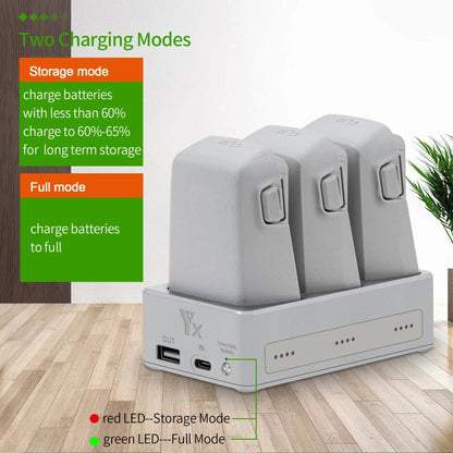 For DJI Flip YX 3-Way Charger Bidirectional Battery Management System - Other by YX | Online Shopping UK | buy2fix