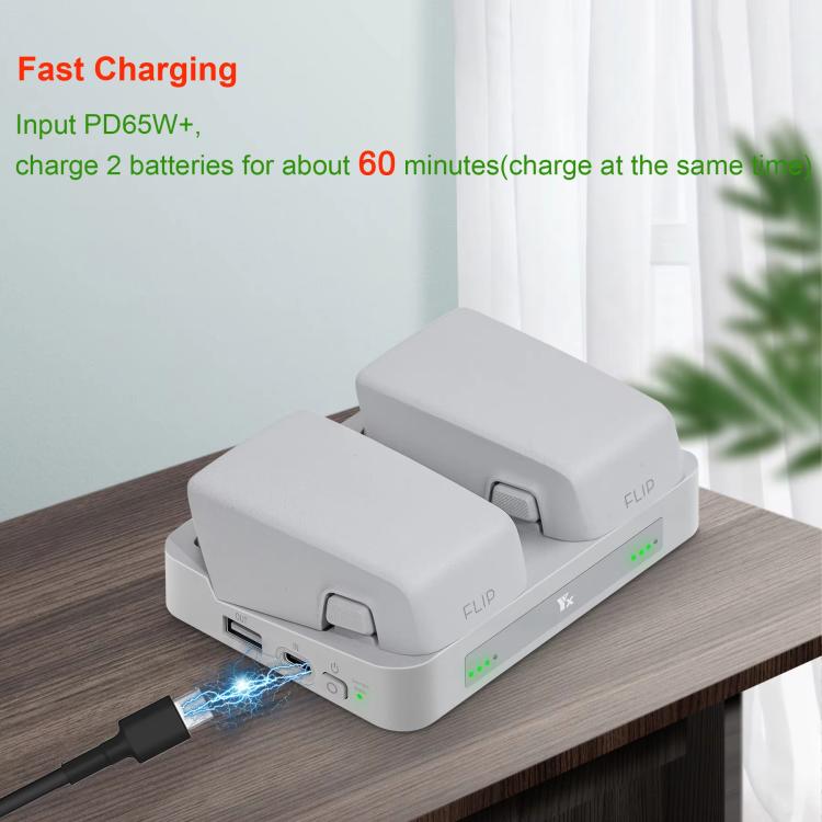 For DJI Flip YX Parallel Charger Hub Bidirectional Battery Management System - Other by YX | Online Shopping UK | buy2fix
