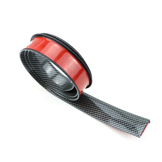 4.5cm Wide Self-Adhesive Car Wheel Arch Trim Protective Strip Anti-Scratch Guard for Vehicle Door Edge Length 1.5m Carbon Fiber - Decorative Strip by buy2fix | Online Shopping UK | buy2fix