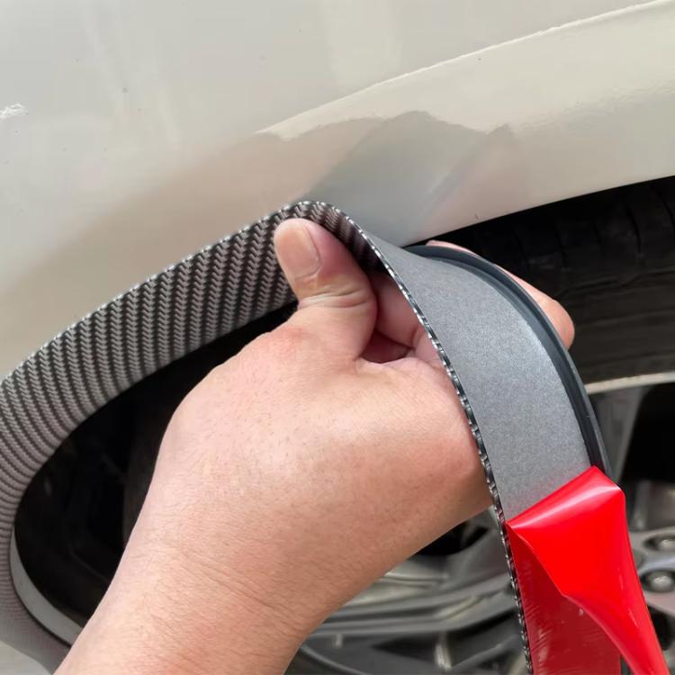 4.5cm Wide Self-Adhesive Car Wheel Arch Trim Protective Strip Anti-Scratch Guard for Vehicle Door Edge Length 1.5m Black - Decorative Strip by buy2fix | Online Shopping UK | buy2fix