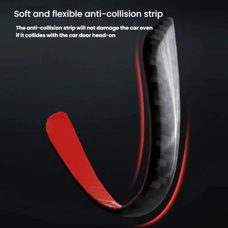 3.5cm Wide Self-Adhesive Car Wheel Arch Trim Protective Strip Anti-Scratch Guard for Vehicle Door Edge Length 1.5m Carbon Fiber - Decorative Strip by buy2fix | Online Shopping UK | buy2fix